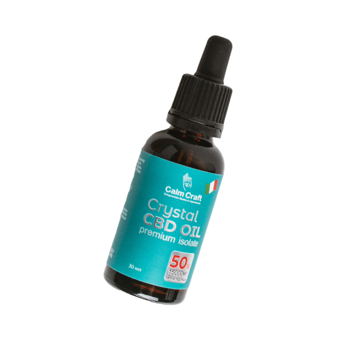 CalmCraft Crystal CBD Oil 50%